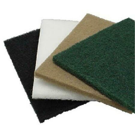 VIRGINIA ABRASIVES 416-55247 12.75 x 5.88 in. Thick Pad - White, 5PK 759925